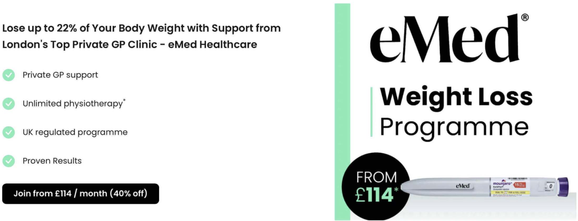 eMed UK Weight Loss Injections Program